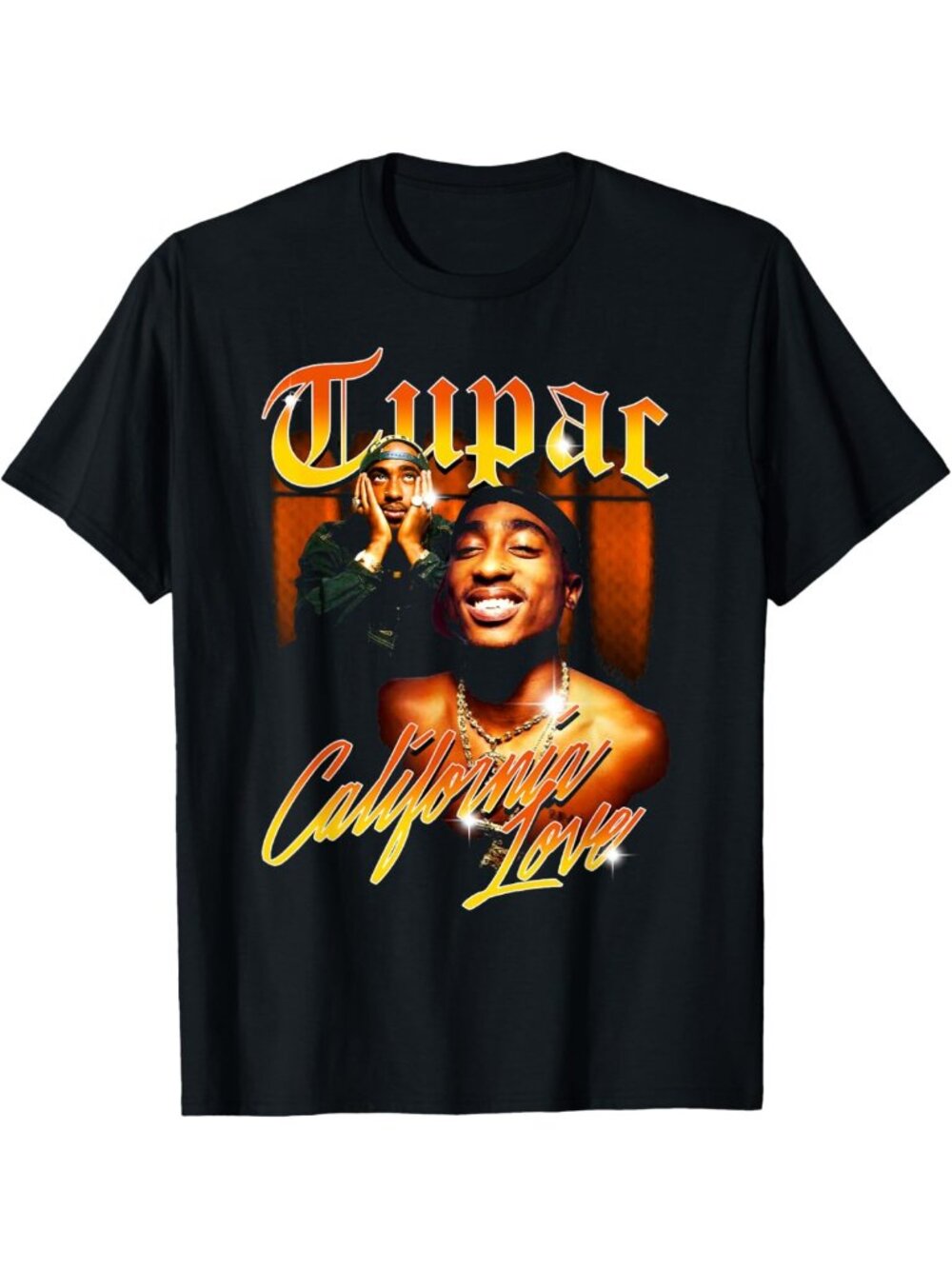 Vintage California Love Graphic Tee, Black, 90s Style, Unisex T-Shirt, Hip Hop